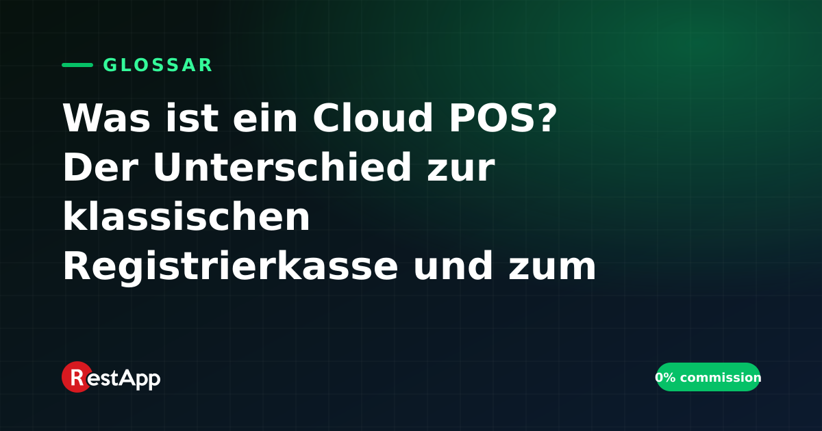 Was ist ein Cloud POS? Der Unterschied zur klassischen Registrierkasse und zum lokalen Kassensystem