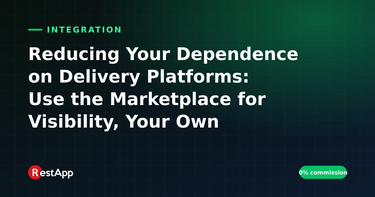 Reducing Your Dependence on Delivery Platforms: Use the Marketplace for Visibility, Your Own Channel for Profit