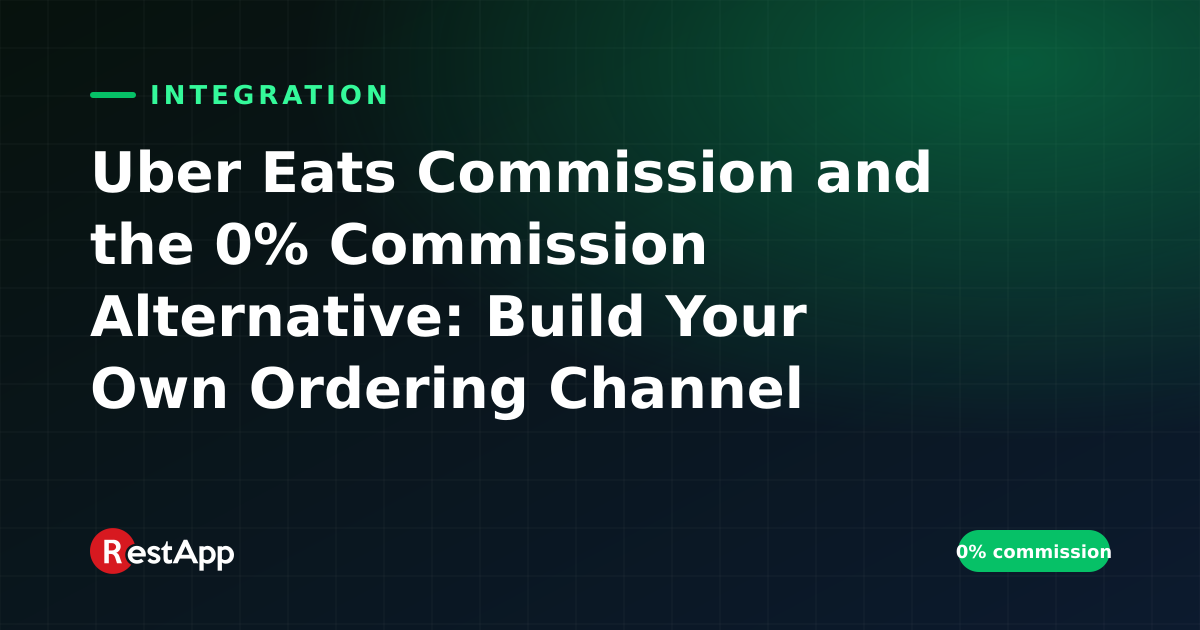 Uber Eats Commission and the 0% Commission Alternative: Build Your Own Ordering Channel