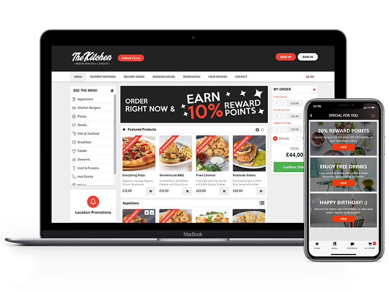 Easily create and manage promotions and loyalty programs