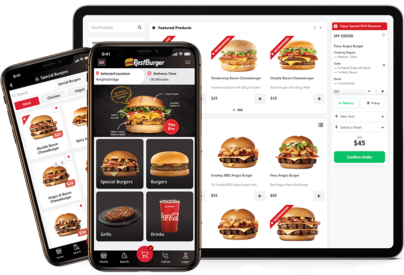 Get orders from your customers anywhere