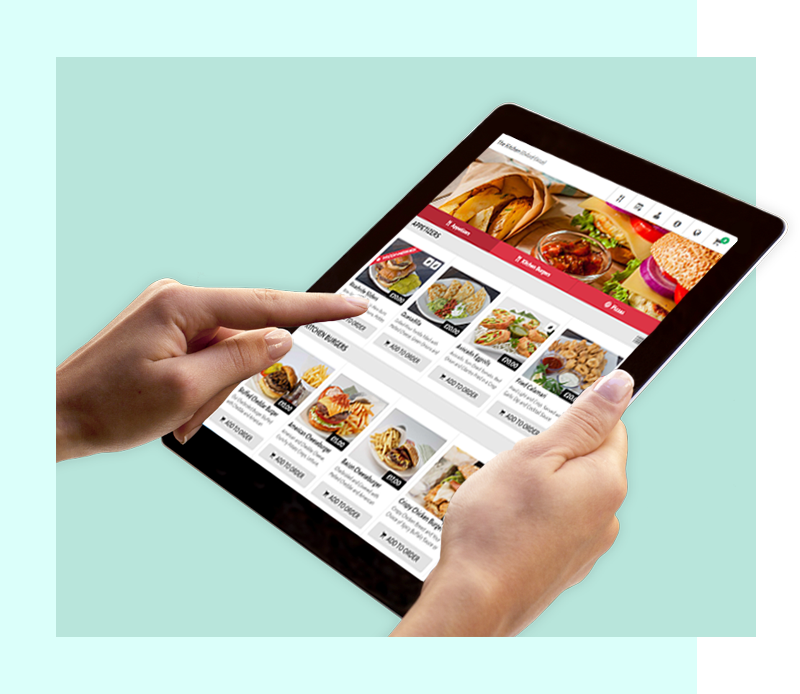 Get orders from your customers without a waiter