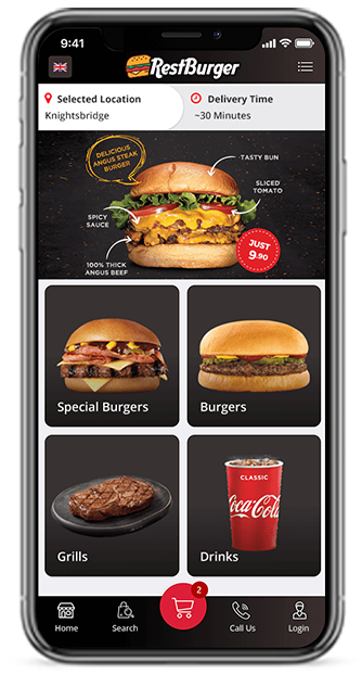 RestApp mobile ordering
